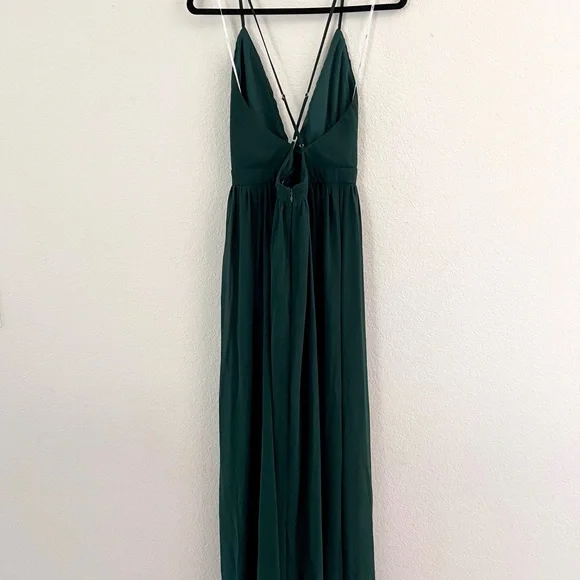 Lulus | Dresses | Lulus Dark Green Dress Size Large Plunge Neckline Forest Green Long Dress | Poshmark Lulus | Dresses | Lulus Dark Green Dress Size Large Plunge Neckline Forest Green Long Dress | Poshmark